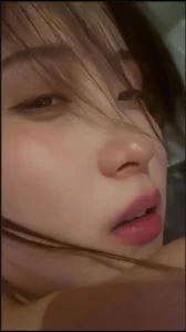 颜值完美的小女友，很反差的女神